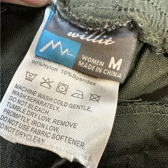 Willit Green Active Casual Shorts Women's Size Medium - Picture 2 of 6